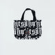 Jiu Jitsu Typo Eco Bag Bags Kingz One Size Black
