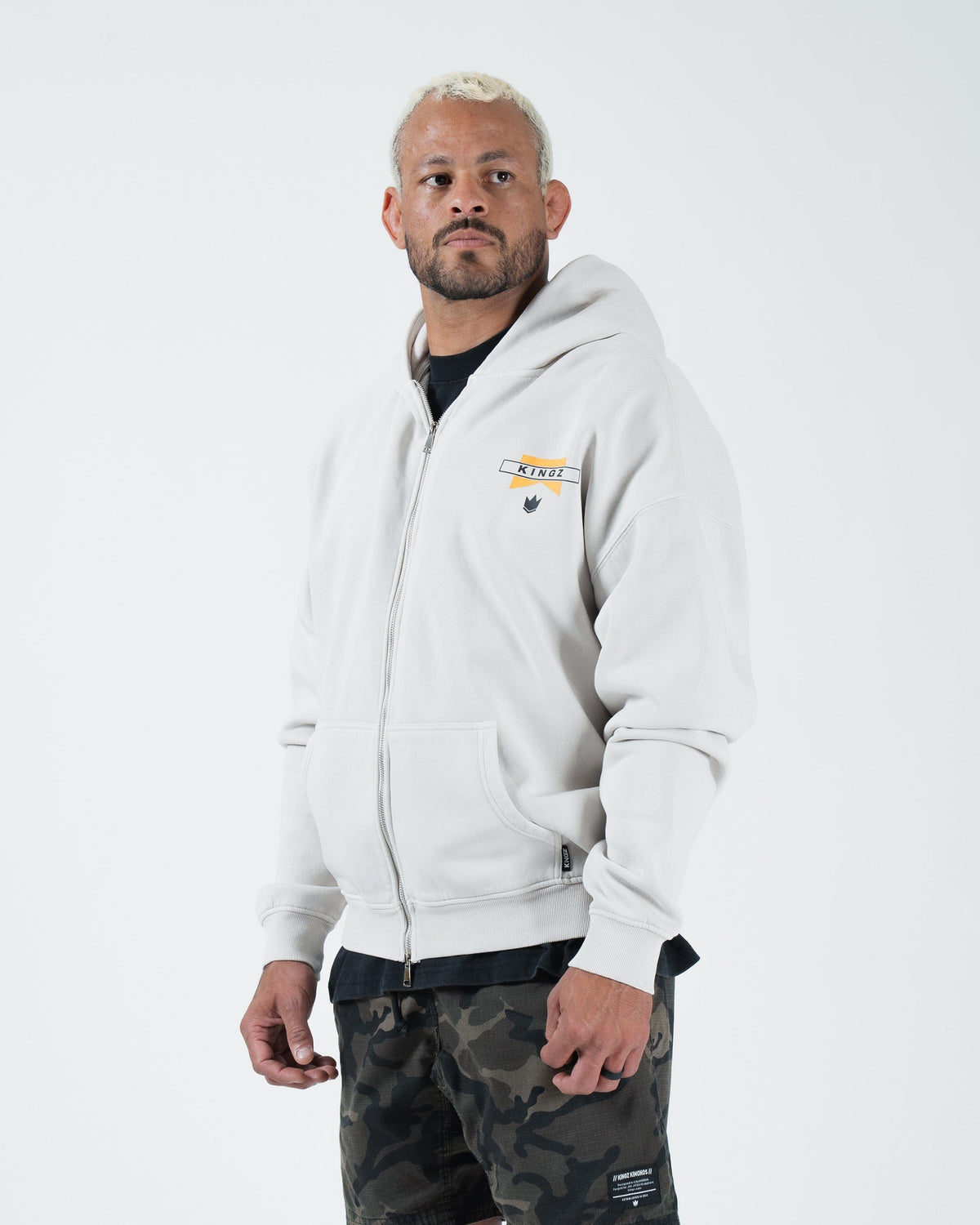 Kingz Flag Men's Zip Up Hoodie