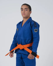 Comp V6 Youth Jiu Jitsu Gi - Blue Kimonos Kingz