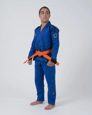 Comp V6 Youth Jiu Jitsu Gi - Blue Kimonos Kingz
