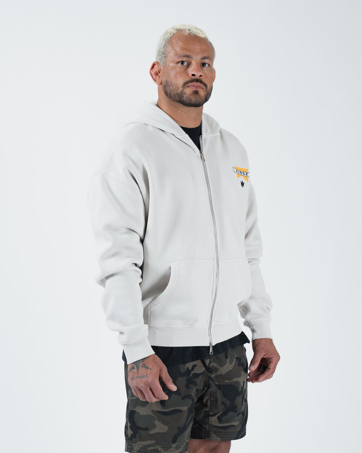 Kingz Flag Men's Zip Up Hoodie