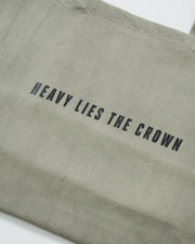 Heavy Lies the Crown Eco Bag Bags Kingz