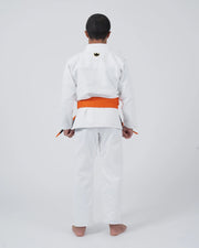 Comp V6 Youth Jiu Jitsu Gi - White Kimonos Kingz