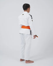 Comp V6 Youth Jiu Jitsu Gi - White Kimonos Kingz