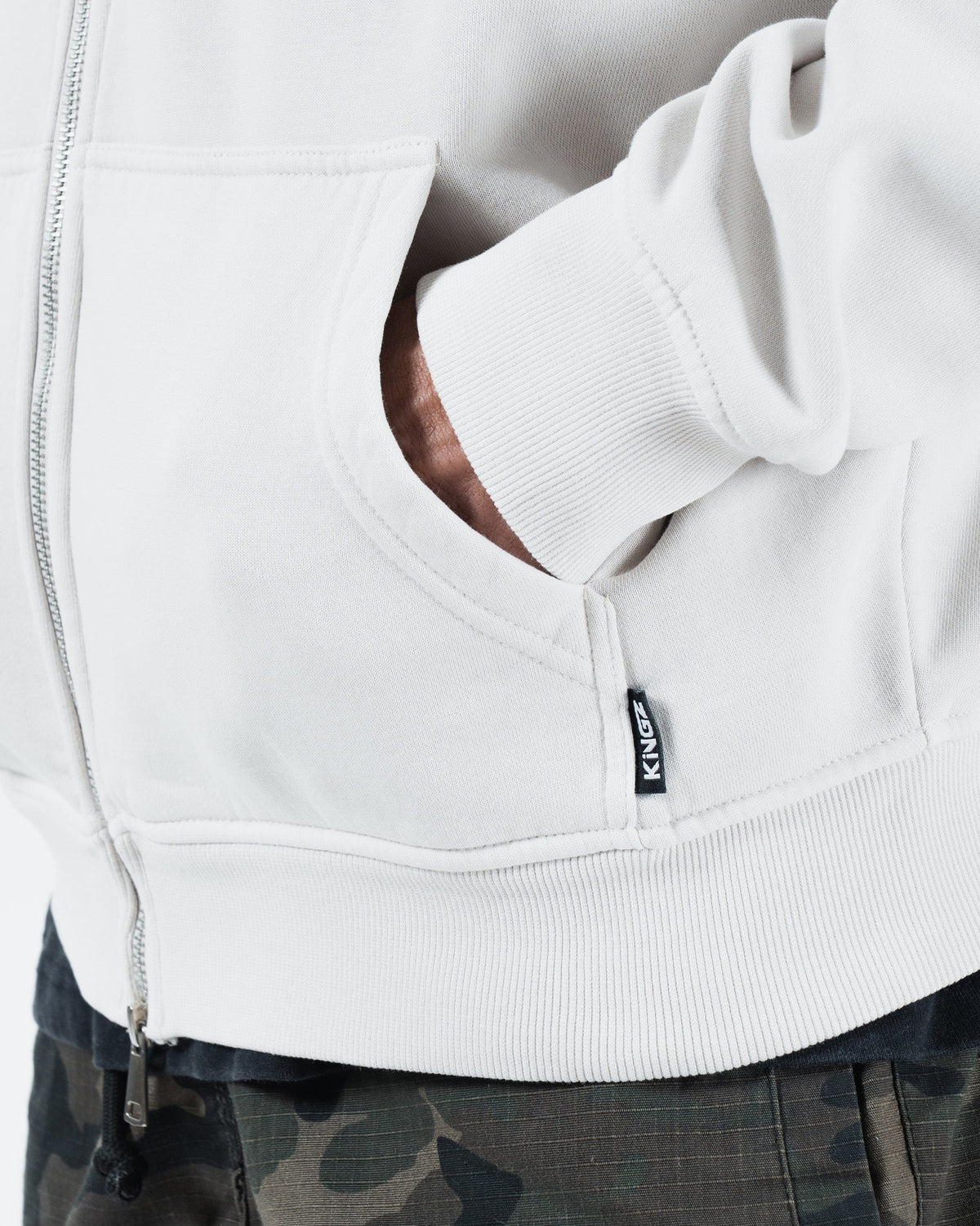 Kingz Flag Men's Zip Up Hoodie