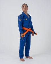 Comp V6 Youth Jiu Jitsu Gi - Blue Kimonos Kingz