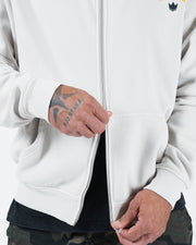 Flag Zip Up Hoodie Hoodies Kingz