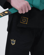 Comp V6 Youth Jiu Jitsu Gi - Black Kimonos Kingz