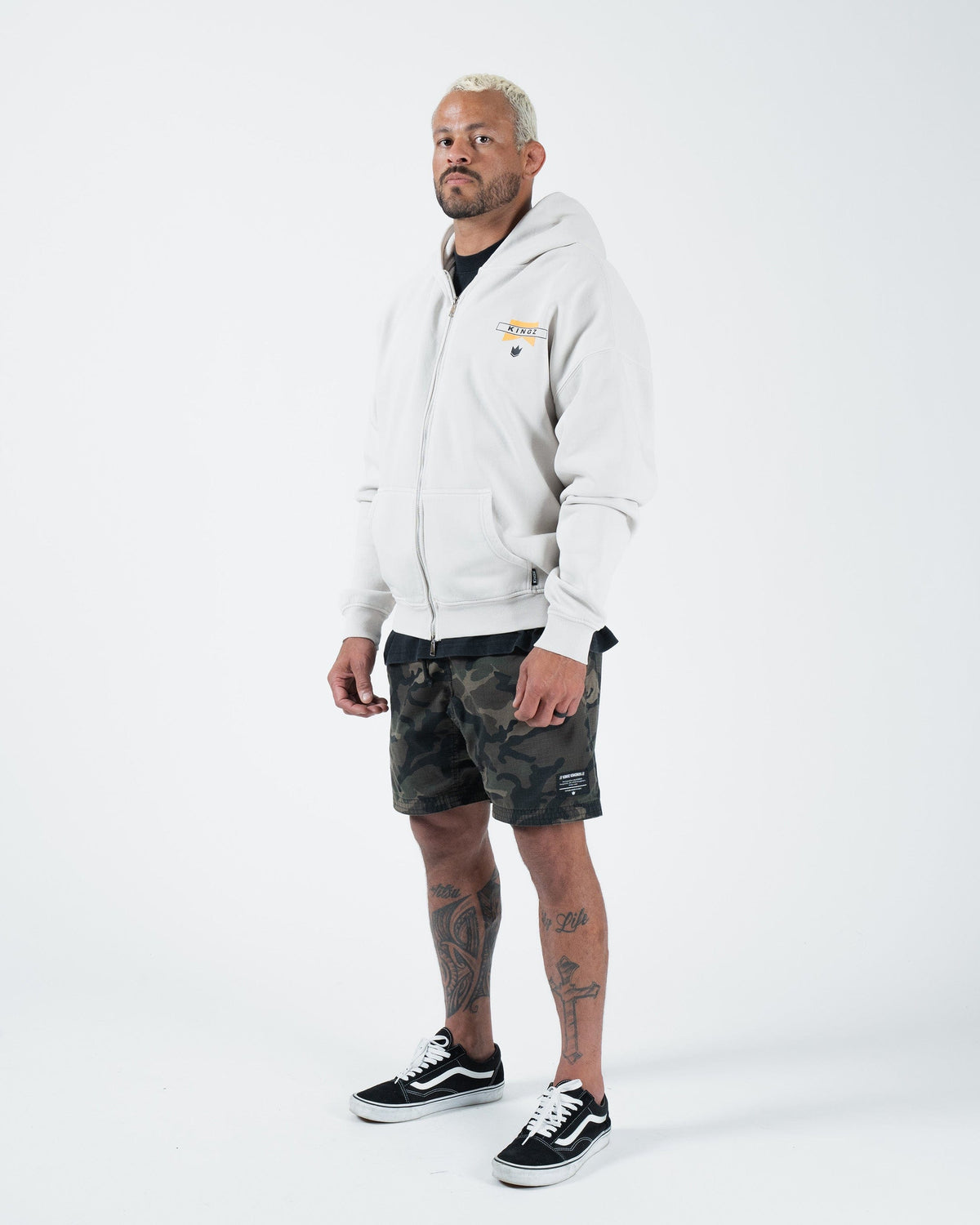 Kingz Flag Men's Zip Up Hoodie