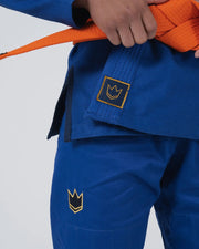 Comp V6 Youth Jiu Jitsu Gi - Blue Kimonos Kingz