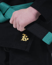Comp V6 Youth Jiu Jitsu Gi - Black Kimonos Kingz