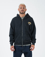 Flag Zip Up Hoodie Hoodies Kingz