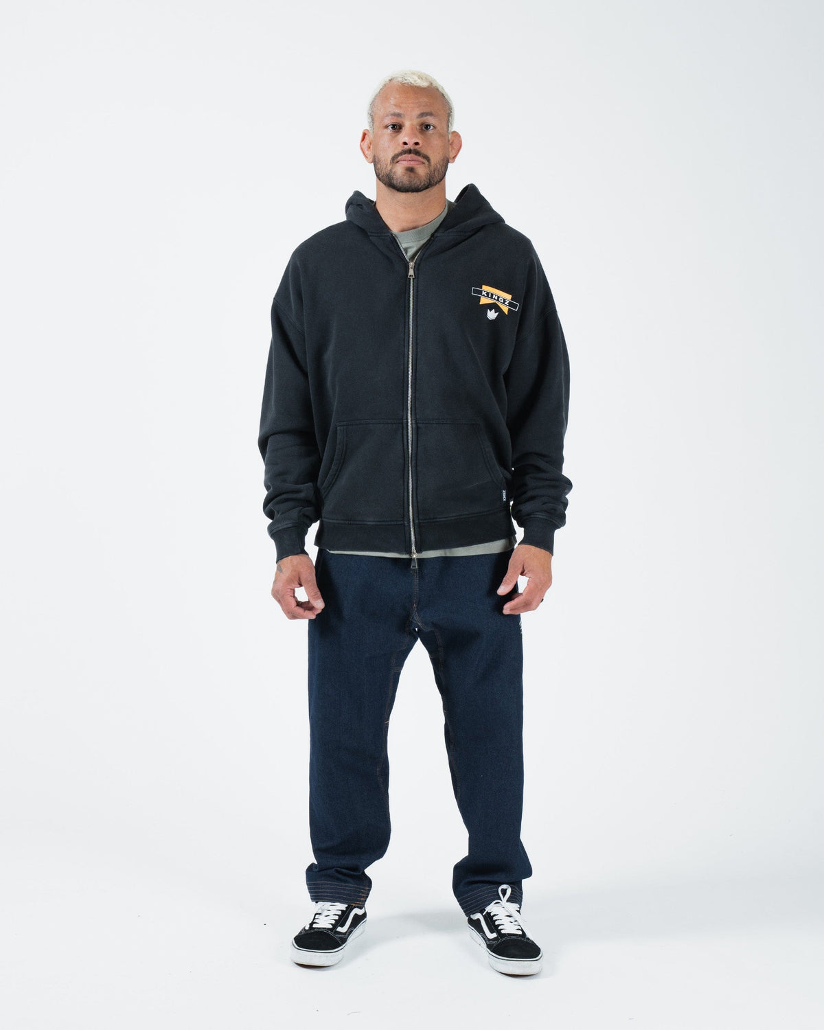 Kingz Flag Men's Zip Up Hoodie