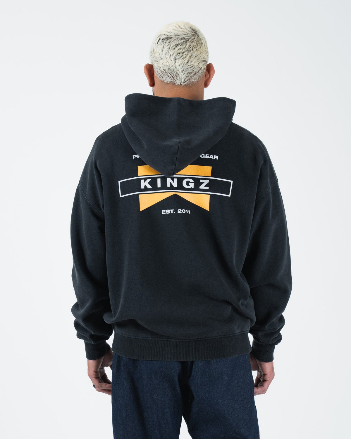 Kingz Flag Men's Zip Up Hoodie