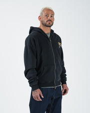 Flag Zip Up Hoodie Hoodies Kingz