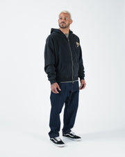 Flag Zip Up Hoodie Hoodies Kingz