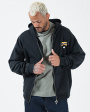 Flag Zip Up Hoodie Hoodies Kingz