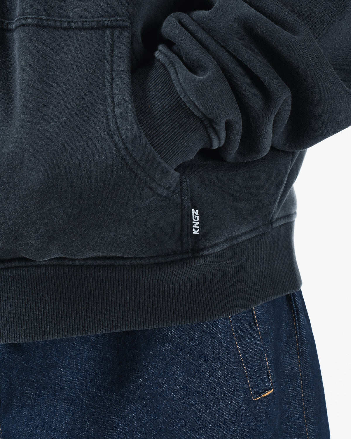 Kingz Flag Men's Zip Up Hoodie