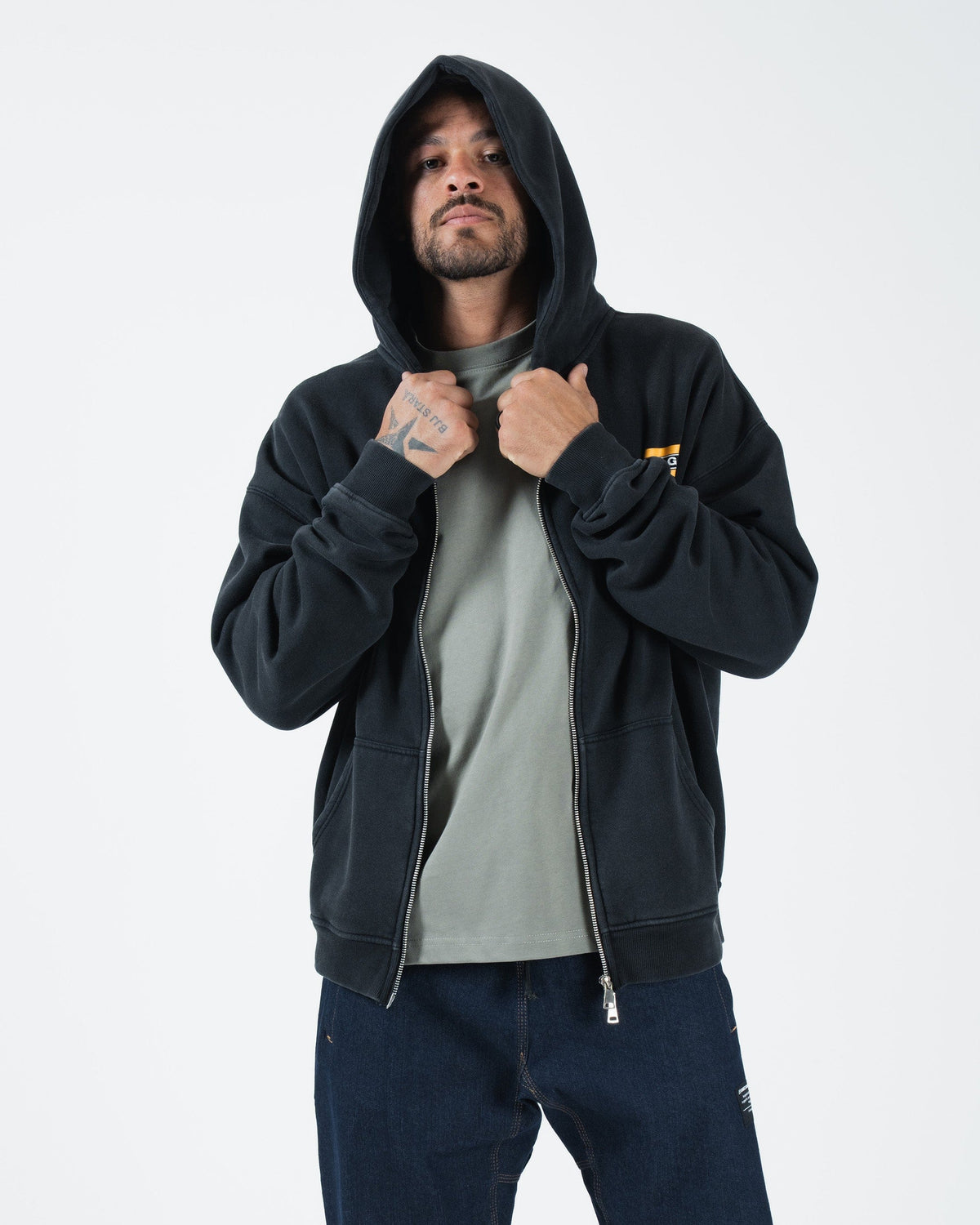Kingz Flag Men's Zip Up Hoodie