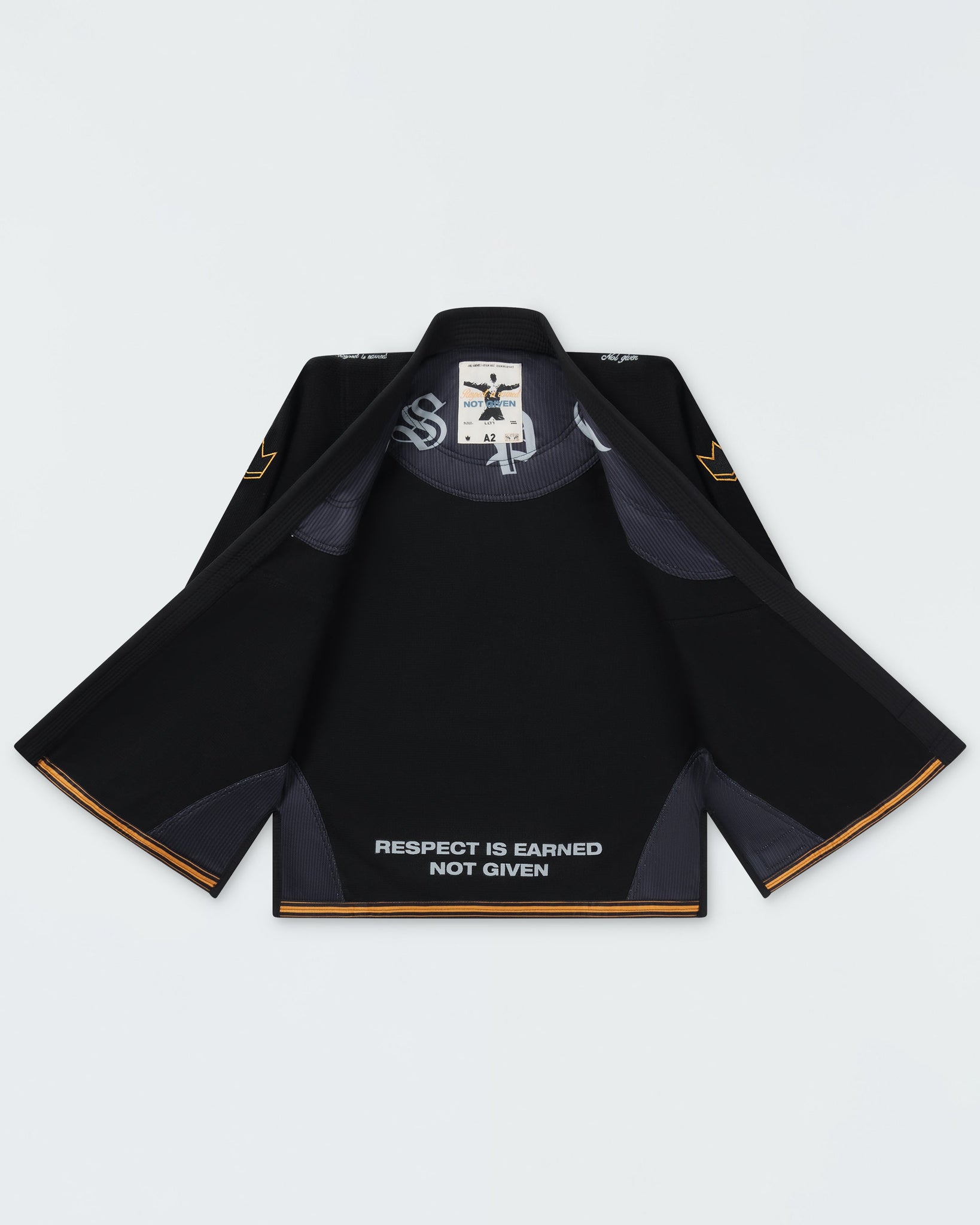 Kingz Legends Never Die Respect Women's BJJ Gi - Black