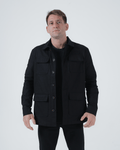 Born to Rule Canvas Jacket Outerwear Kingz Black XS