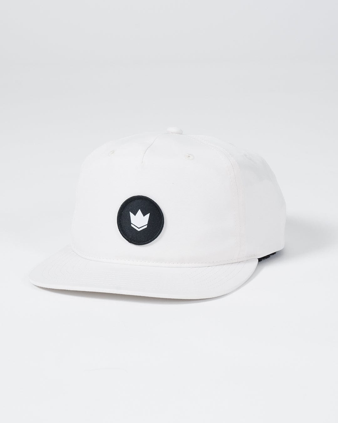 Kingz Crown Patch 5-Panel Strapback Cap – Naturfarben