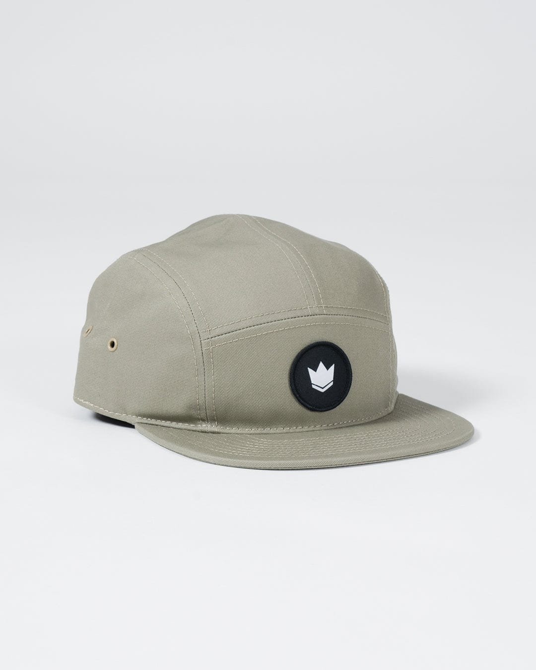Kingz Crown Patch Strapback Hat - Sage Green