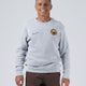 Jiu Jitsu Club Crewneck Streetwear Kingz XS Light Gray