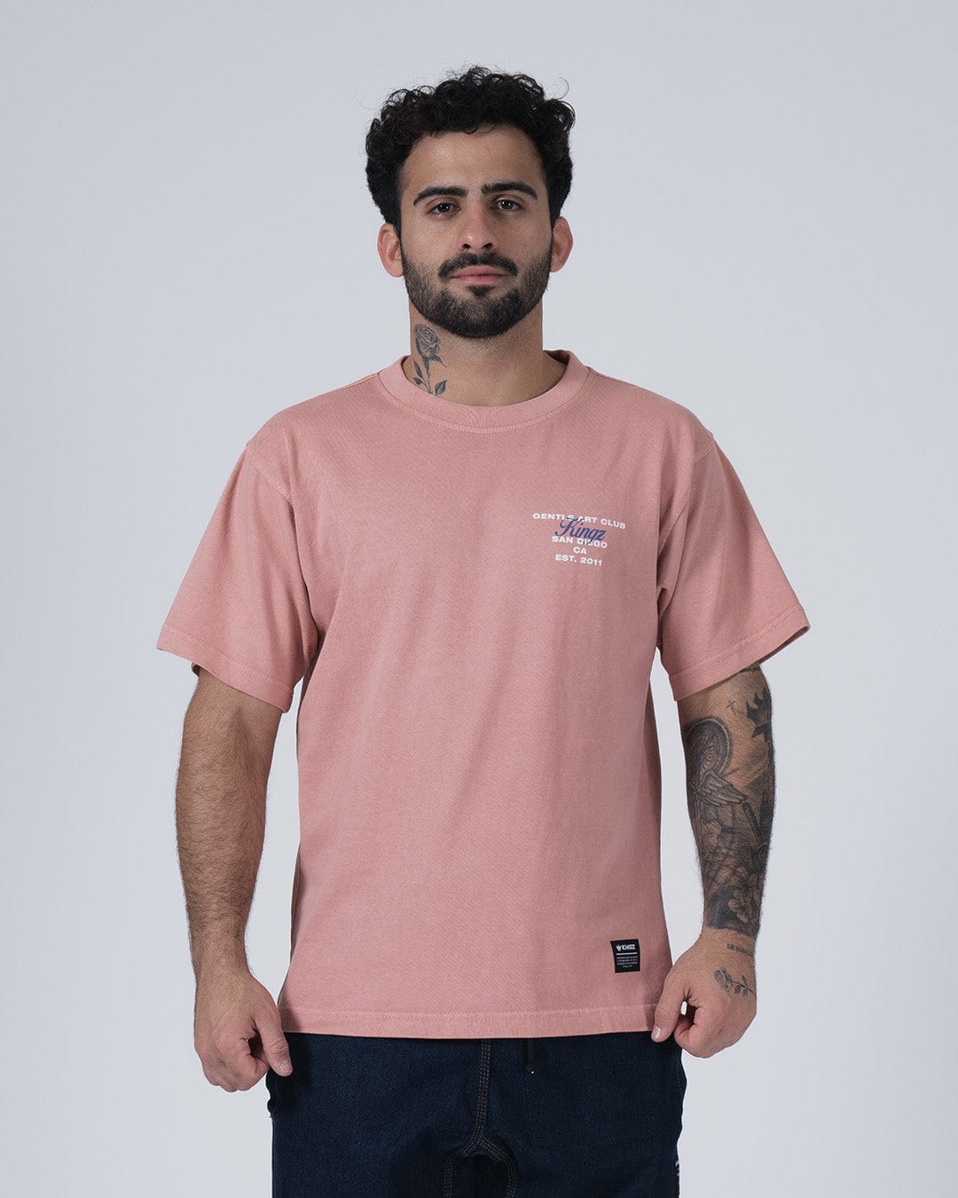 Gentle Art Club Tee - Pink