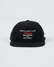 Gentle Art Club Snapback Hat Kingz One Size Black