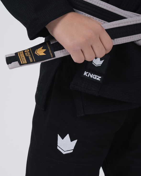 Kingz The ONE V2 Kids BJJ Gi - Black