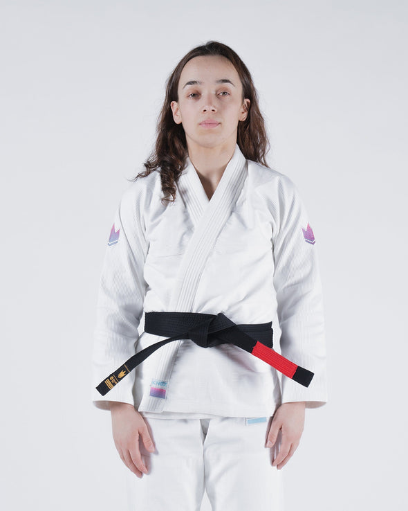 Osnaženi ženski Jiu Jitsu Gi - bijeli
