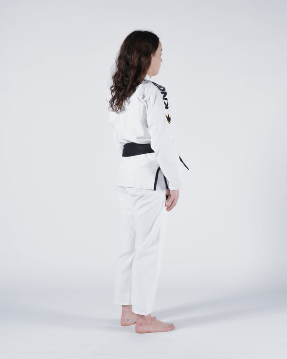 Kimono mujer Comp 450 V6 - Blanco