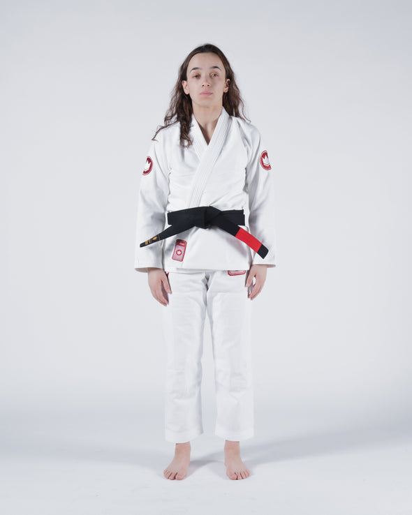Gim Jiu Jitsu Clássico 3.0 Feminino - Branco