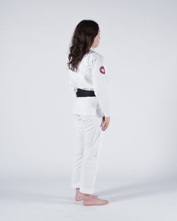 Classic 3.0 Mujer Jiu Jitsu Gi - Blanco