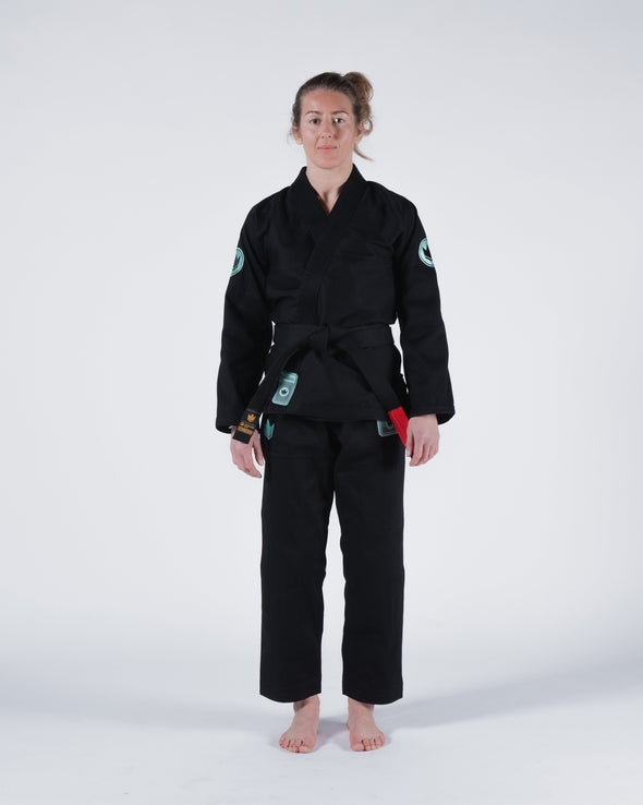 Classic 3.0 Jiu Jitsu Gi for kvinner - Svart