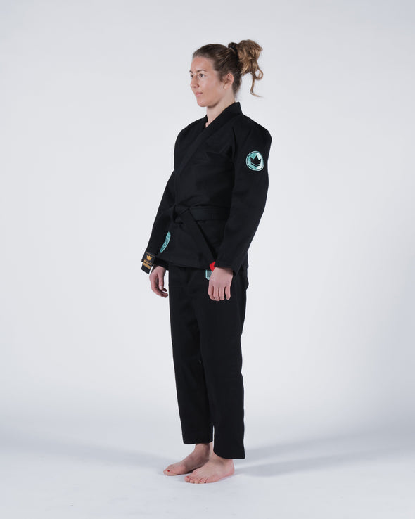 Classic 3.0 Jiu Jitsu Gi for kvinner - Svart