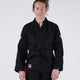 Empowered Womens Jiu Jitsu Gi - Black Kimonos Kingz F0 Black