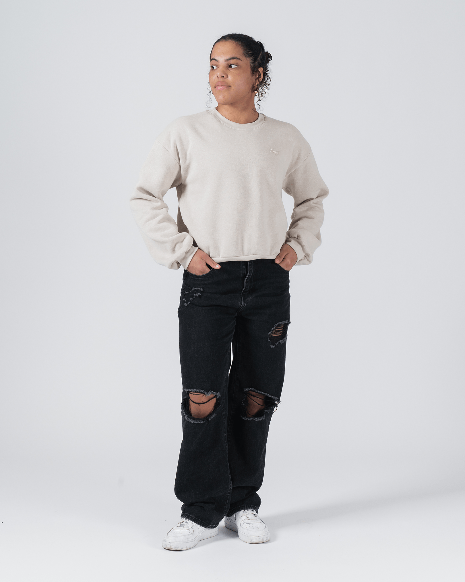 Script Women's Crewneck Sweatshirt