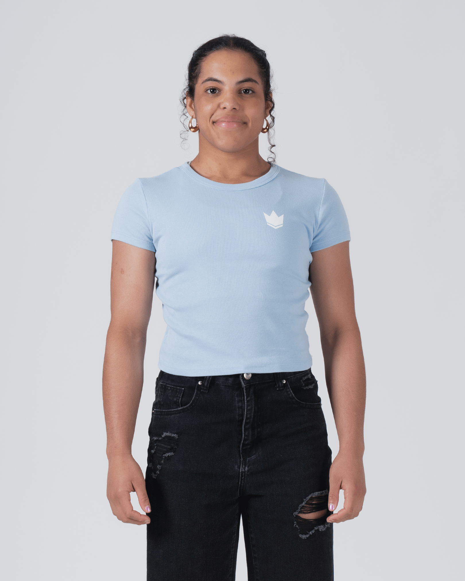 Kore Women's Baby Tee - Blue