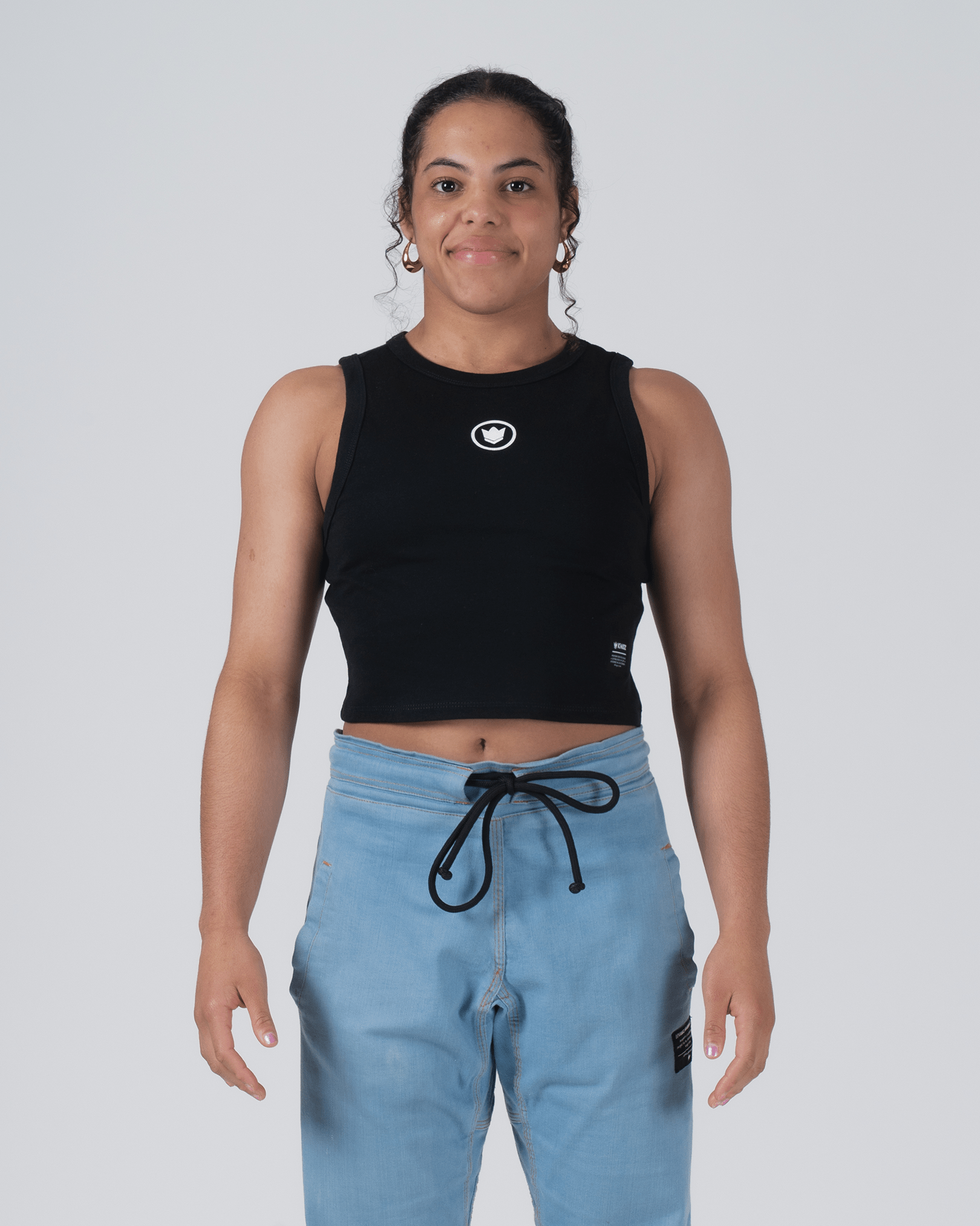 Kore Women's Crop Tank - Black