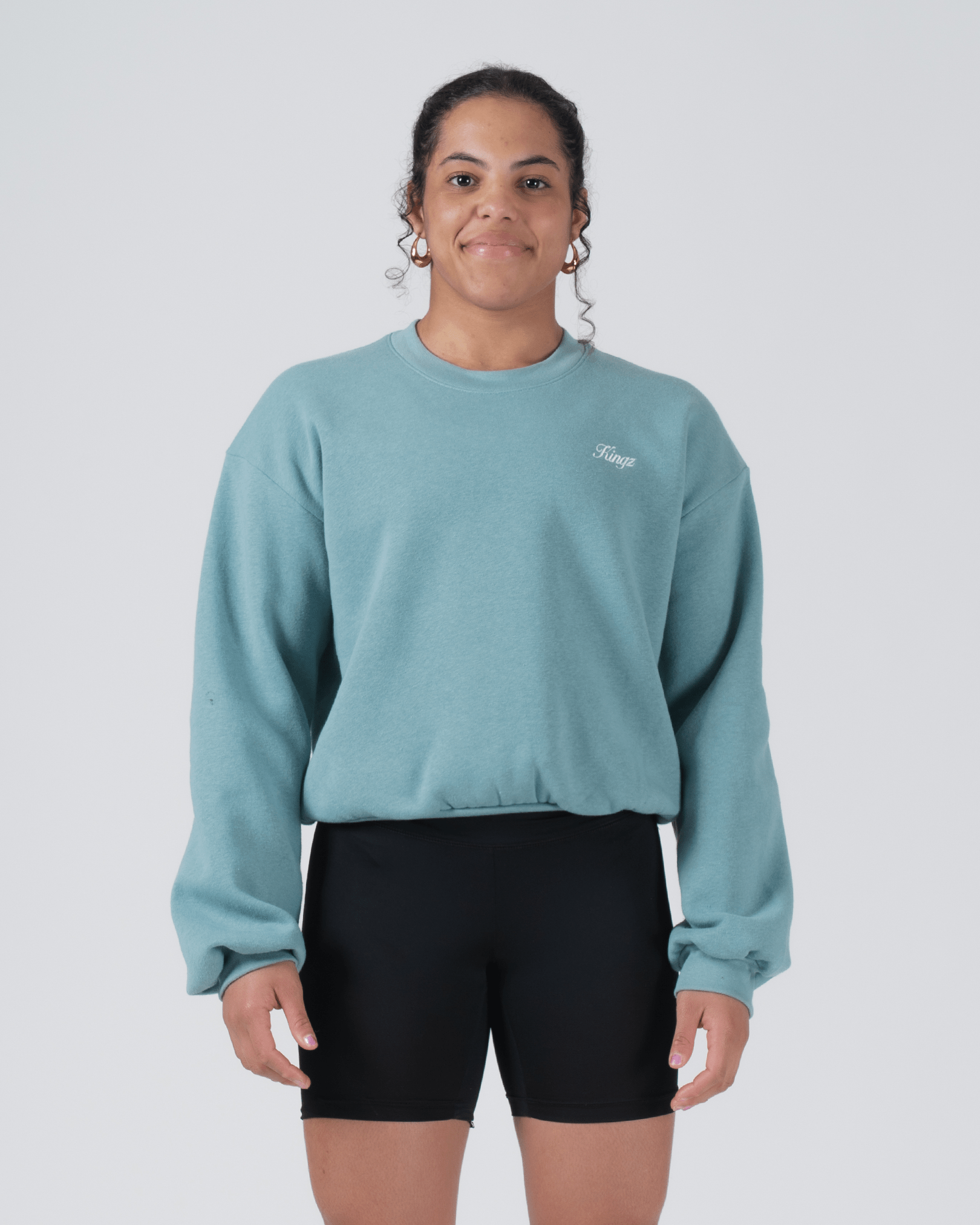 Script Women's Crewneck Sweatshirt - Artic