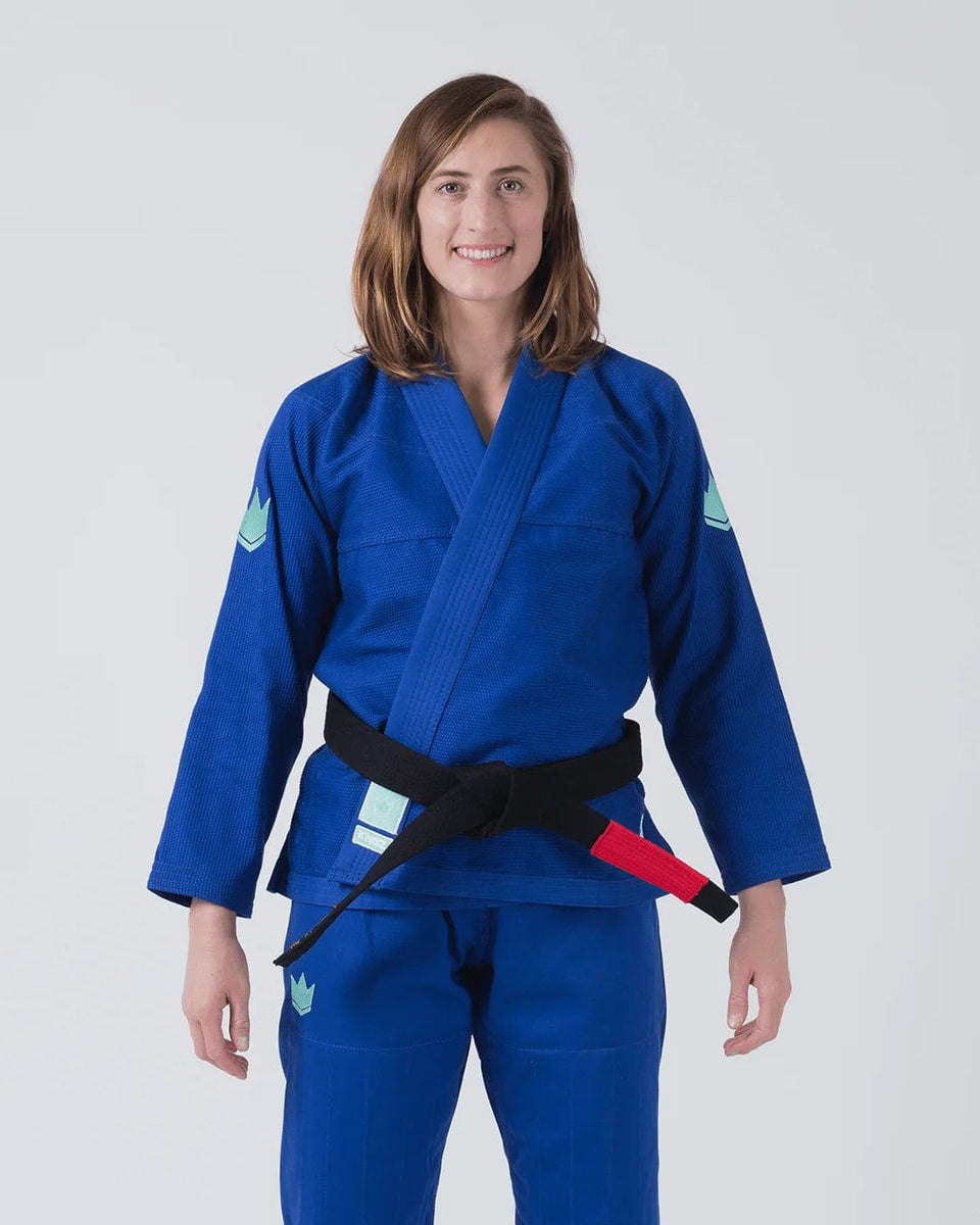 The ONE Women's Jiu Jitsu Gi Sage Mint Edition Blue Kingz Europe