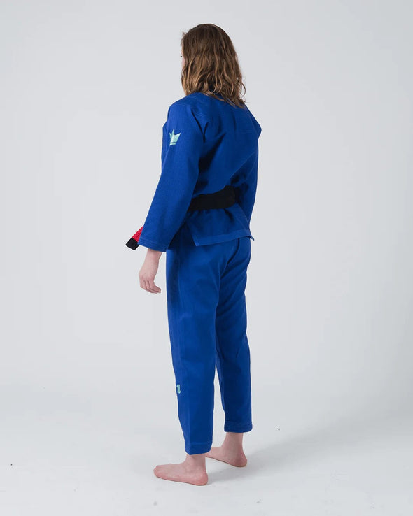 The ONE Women's Jiu Jitsu Gi - Sage Mint Edition - Blue