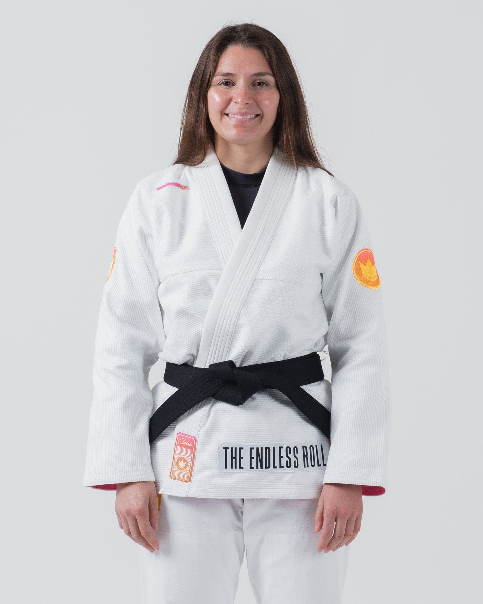 Endless Roll Womens Jiu Jitsu Gi - White (F0 only)