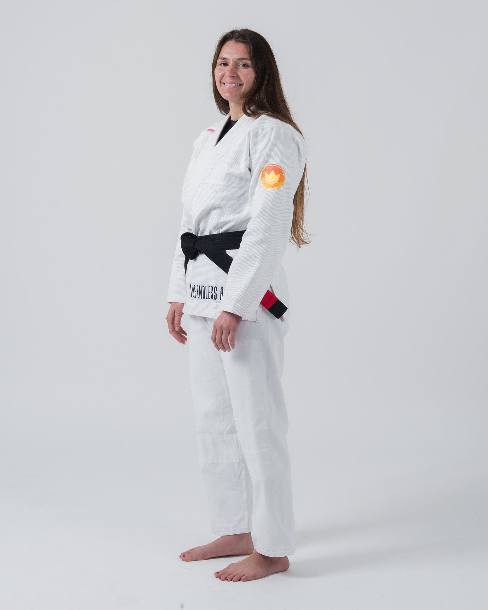 Endless Roll Womens Jiu Jitsu Gi - White (F0 only)