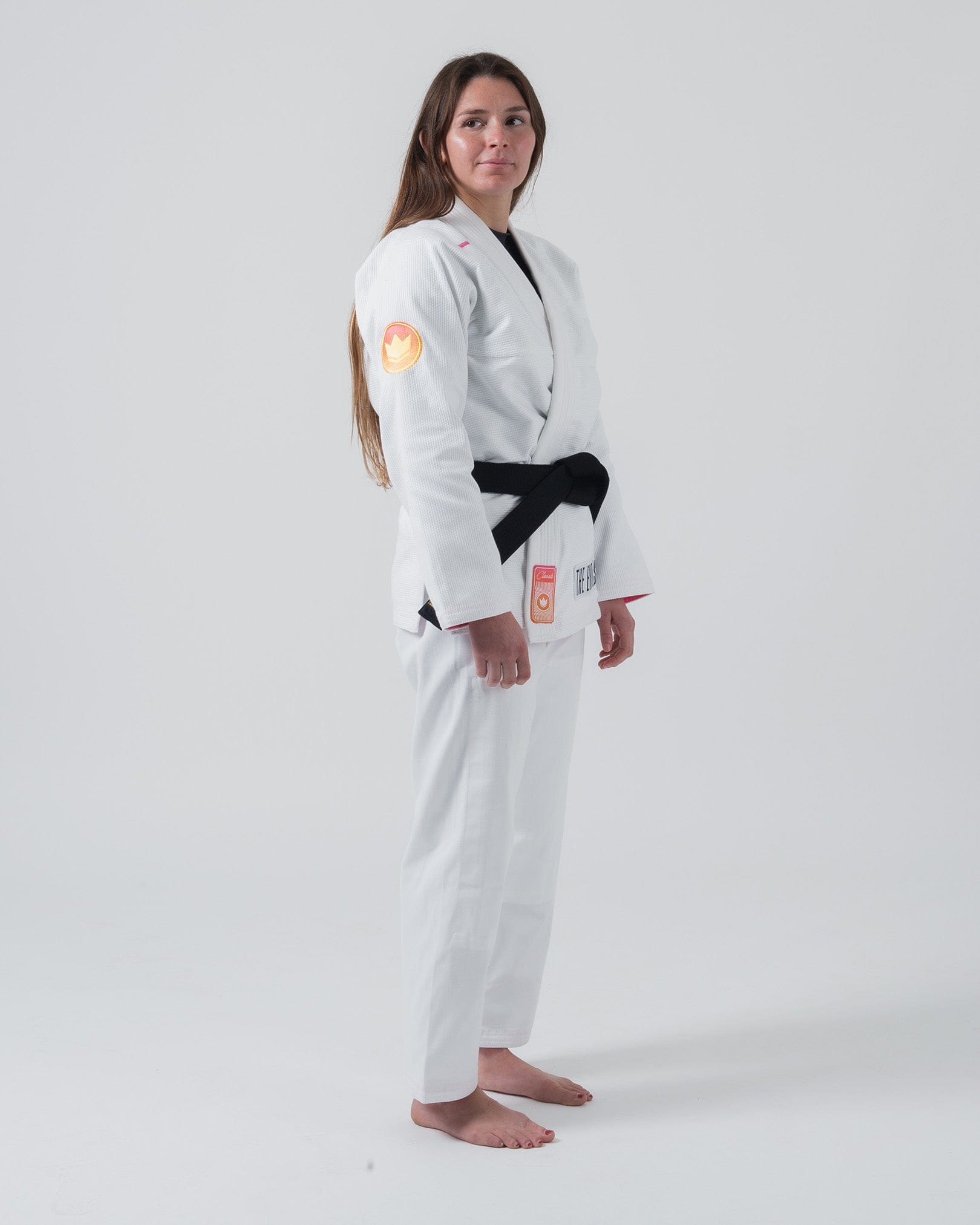 Endless Roll Womens Jiu Jitsu Gi - White (F0 only)