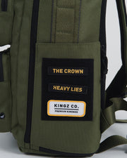 Tactical Backpack Military Green Accessories Kingz