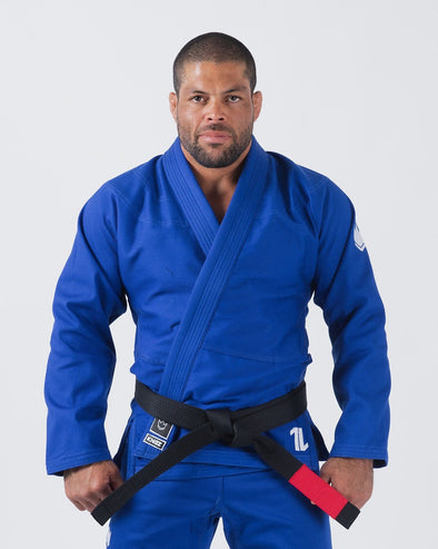 The ONE Jiu Jitsu Gi - Azul - Faixa Branca GRÁTIS
