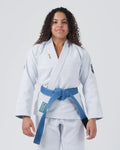 Balistico 4.0 Womens Jiu Jitsu Gi - White - 2023 Edition Kimonos Kingz F0 White